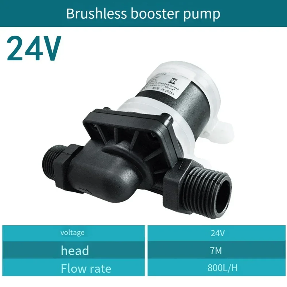 DC 12/24 V Bürstenlosen Solar Motor Wasserpumpe Boden Heizung Booster Pumpe Bürstenlosen Motor Tauchpumpe Umwälzpumpe