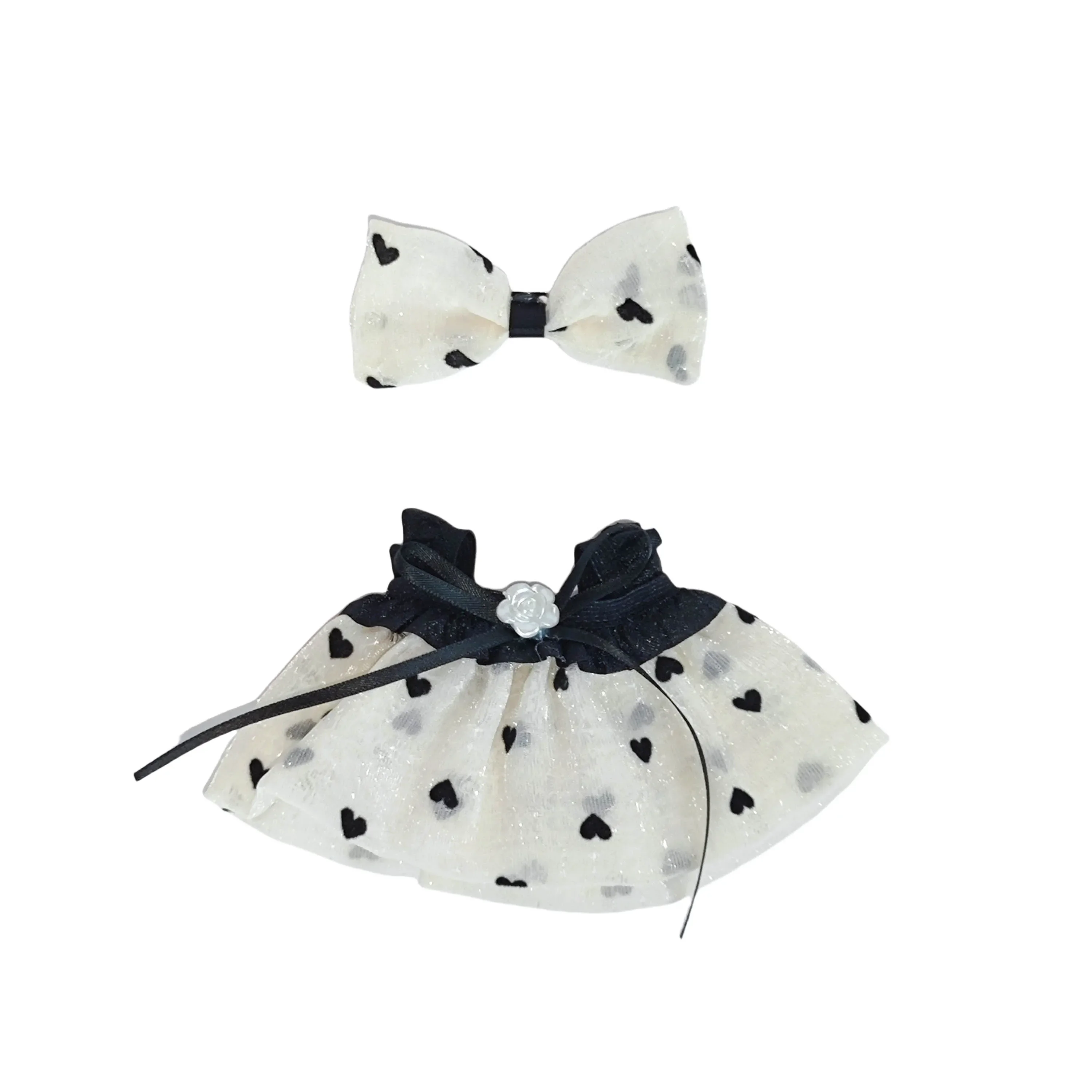 17 см кукольная одежда Labubu, милая модная одежда V1V2 Idol, детский подарок «сделай сам», платье Labubu, плащ, подарочная одежда, аксессуары для волос Ropa