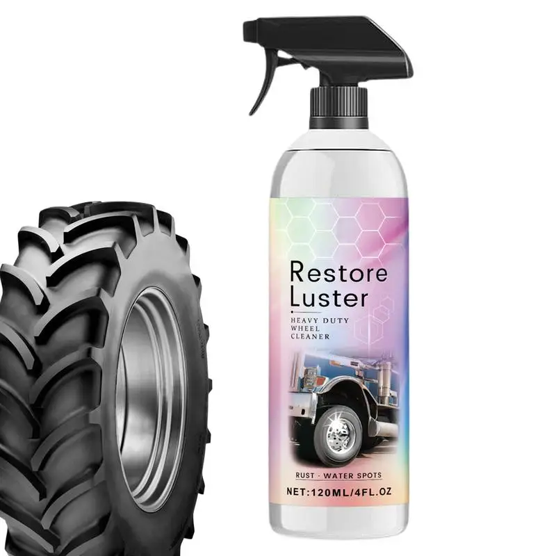 Multi-Function Wheel Cleaner Car Rim Cleaner Wheel Cleaner Rust Remover Rapid Removal Of Brake Dust Safe For Automobile RV