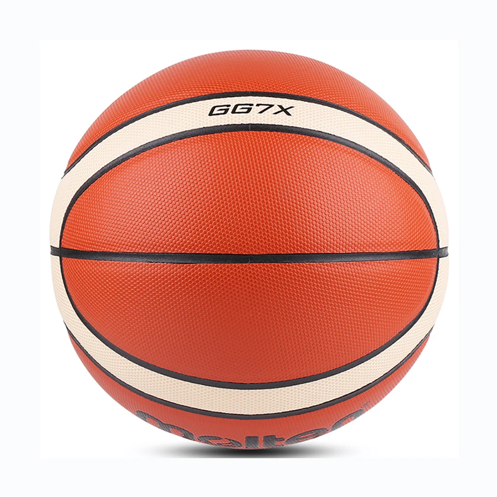 Molten GG7X Basketball Ball Official Size 7 PU Leather Outdoor Indoor Match for Training Matching