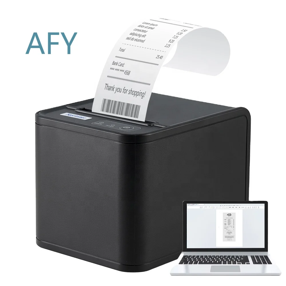 Xprinter WIFI Thermal Receipt Printer 80mm Mini POS for Restaurant Supermarket Android Barcode Scanner Auto Cut Cashier for