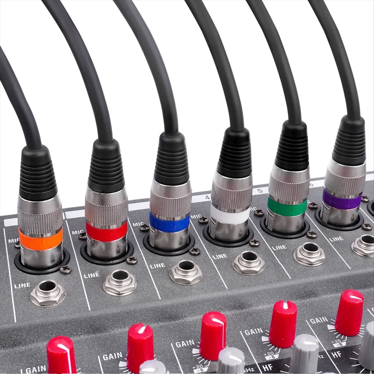 

(A23G) 10 шт. Кабель DMX512 XLR (штекер-гнездо) аудиокабель 3-контактный DMX-кабель для микрофона, микшера, усилителя, 1.5 м