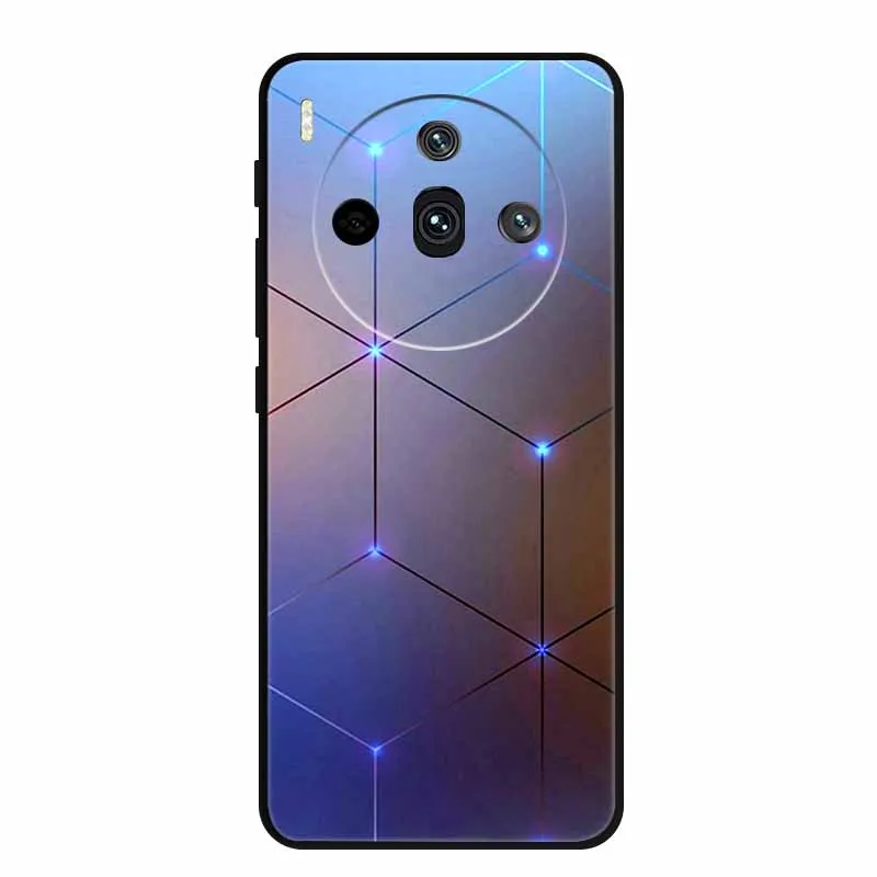 For ZTE nubia Z60S Pro Case Z60SPro Black Silicone Soft Back Cover Case For ZTE Nubia Z60S Pro Phone Case 6.78\