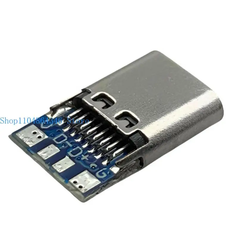 5asd Speed Data Transfer Type C Connector Socket With Soldered Wire Structure Minimizing Loss For Video Editing Tasks