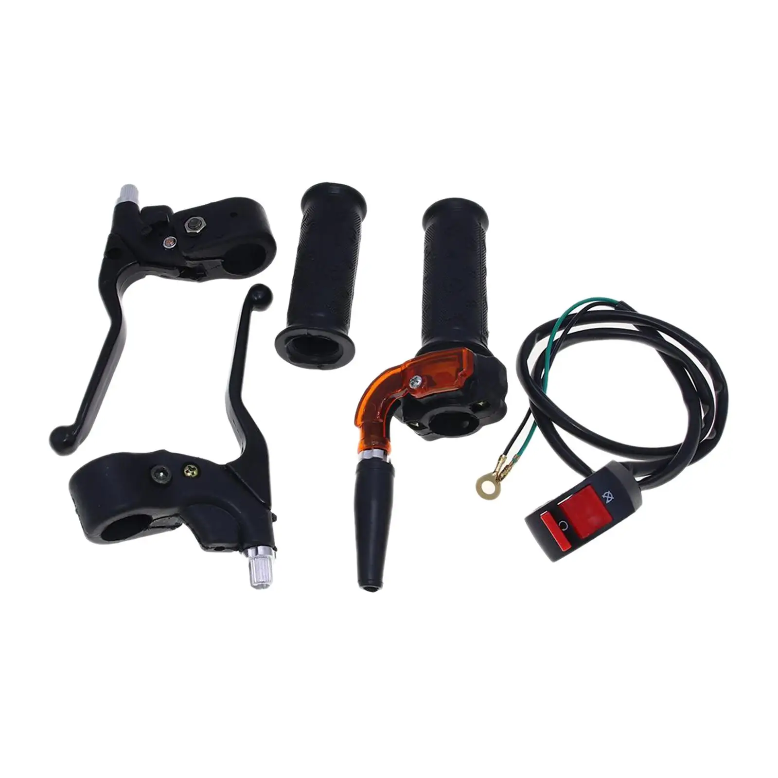 Motorbike Twist Throttle Set Throttle Handle for 49cc Mini Motorcycle