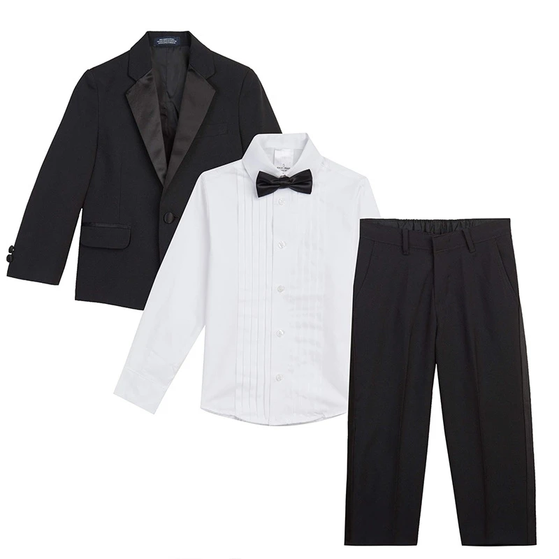 Boys Suits Colorful Formal Suits 3 Piece Slim Fit Dresswear Suit Set School Uniforms