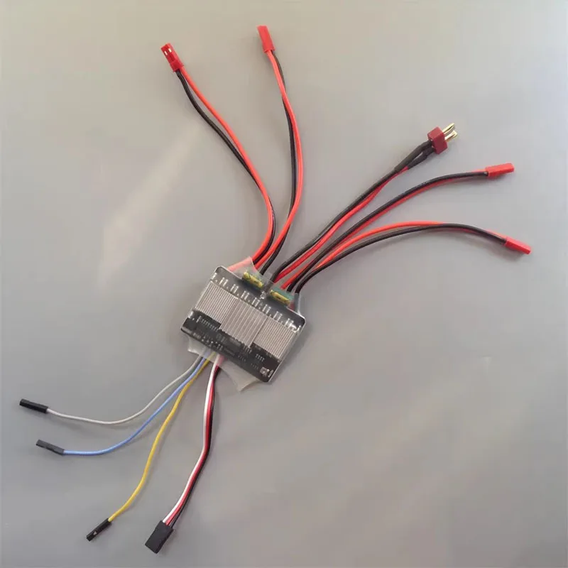1PCS 15Ax4 4CH Dual-way Brushed ESC Support Mix Control 2-4S Lipo for RC Tank Mecanum Car Model Speed Controller Board