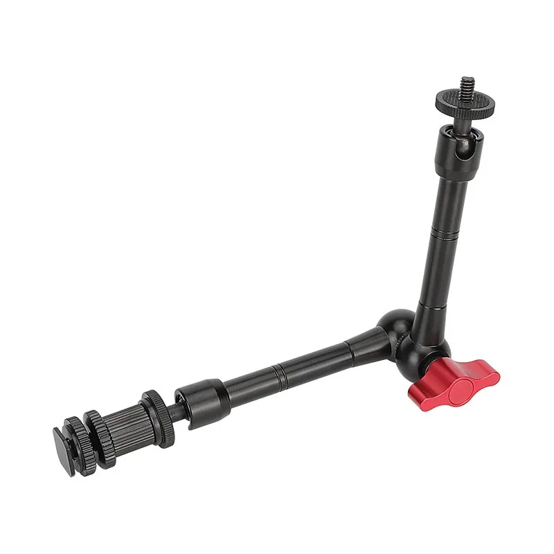 Suitable For Camera Cage,11 Inch Articulating Magic Arm,Universal Extension Holder With Hot Shoe Adapter