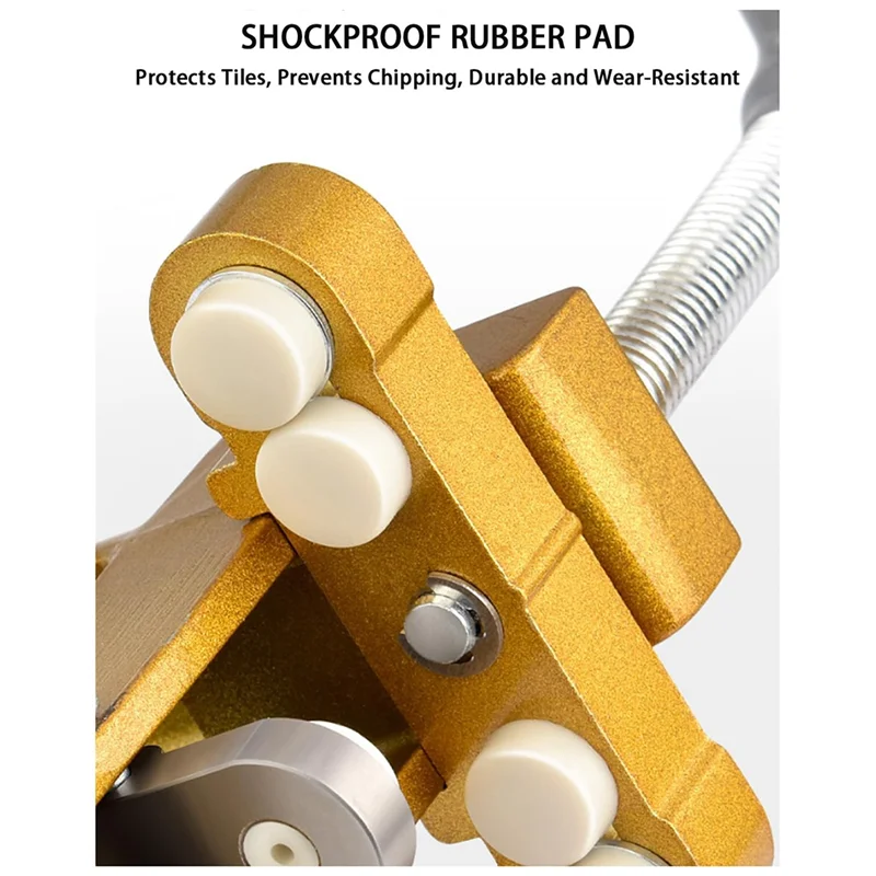 ABMI-Heavy-Duty 3-In-1 Glass & Tile Cutter With Premium Alloy Cutting Wheel And Rubber Pad For Safety