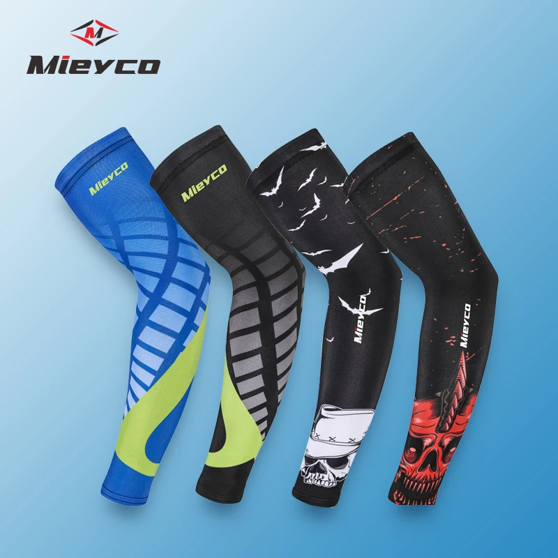 Arm Sleeves For Men Sports Cycling Breathable Arm Elbow Cover UV Sun Protection Outdoor Sunscreen Cooling Fishing Sleeves