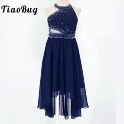 Bridesmaid Dresses For Teenage Girl Princess Dress Wedding Ceremonies Birthday Party Gown Children Clothes Petite Robe Filles