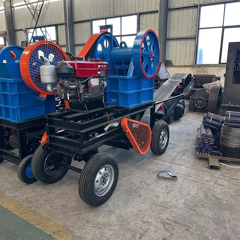 Factory Direct Durable Mobile Jaw Crusher Stone Crushing Equipment for Mining Construction Trituradora Mandíbula