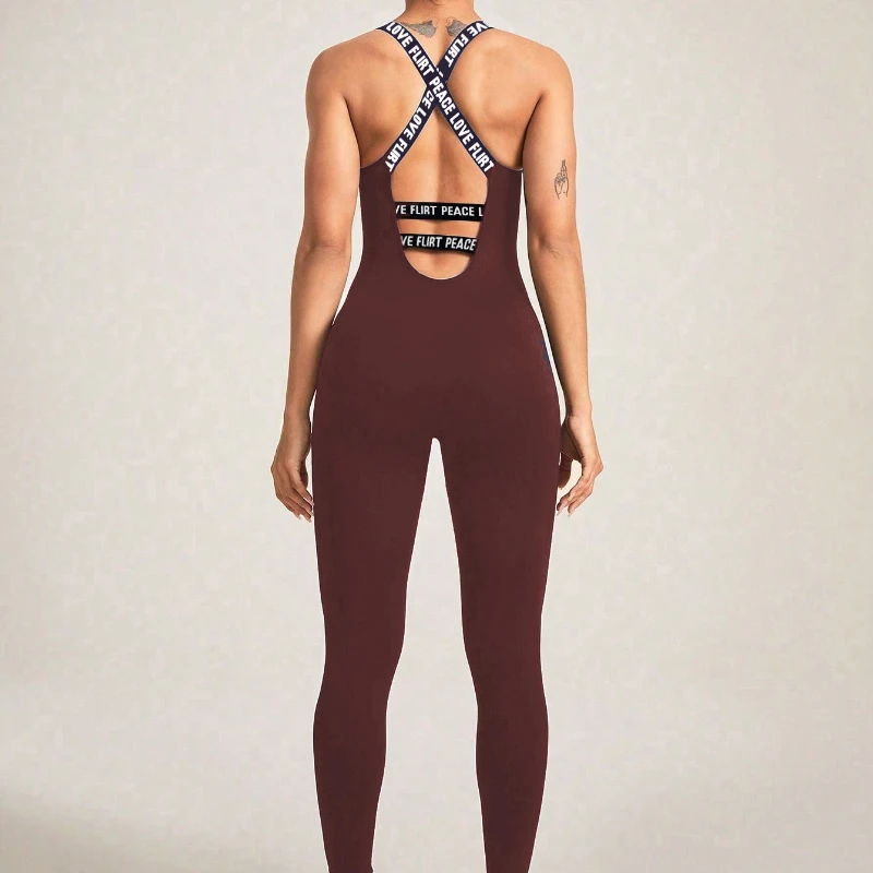 Jumpsuit Wanita Model Terusan Pendek Bodysuit Romper Olahraga Pakaian Musim Panas Gym Yoga Pantai Fashion 2025