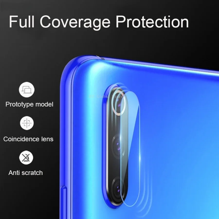 Protector de pantalla para OPPO A12, A52, A72, A91, A92, A12e, A3S, A5S, A31, A5, A9, 2020, película de vidrio templado con lente de cámara