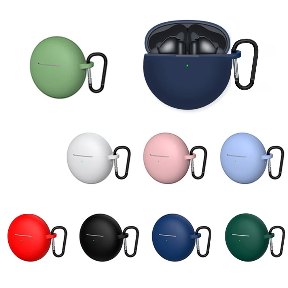 

2025 New Silicone Case Cover for HUAWEI FreeBuds 7i Wireless Earbuds, Protective Earphones Skin Cover, Charging Port Accessible