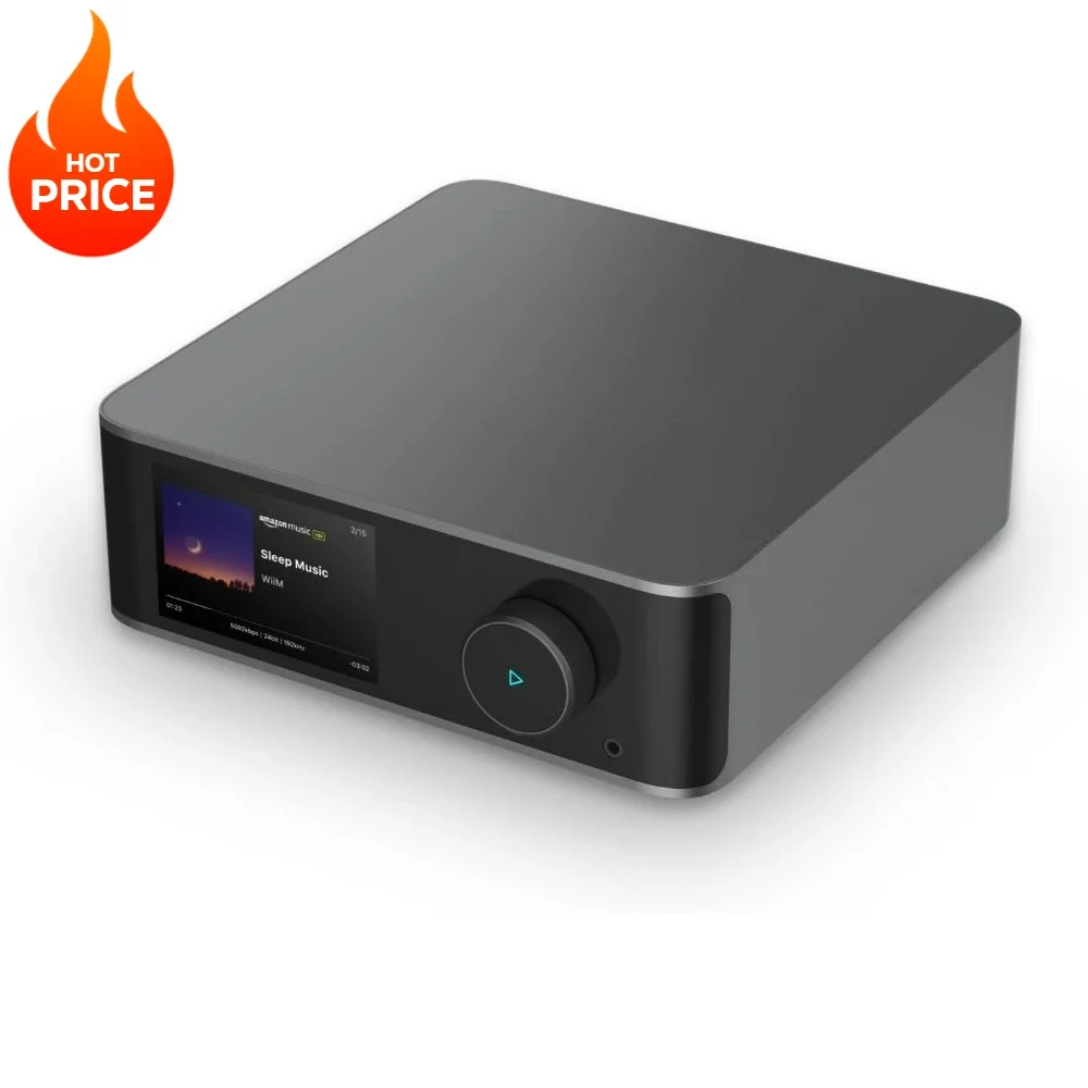 أدوات خارجية. أداة غاسل الموسيقى الفائقة ومضخم رقمي |   شاشة لمس 3.5 بوصة، متوافقة مع Google Cast&Alexa، Stream Spotify، Tidal