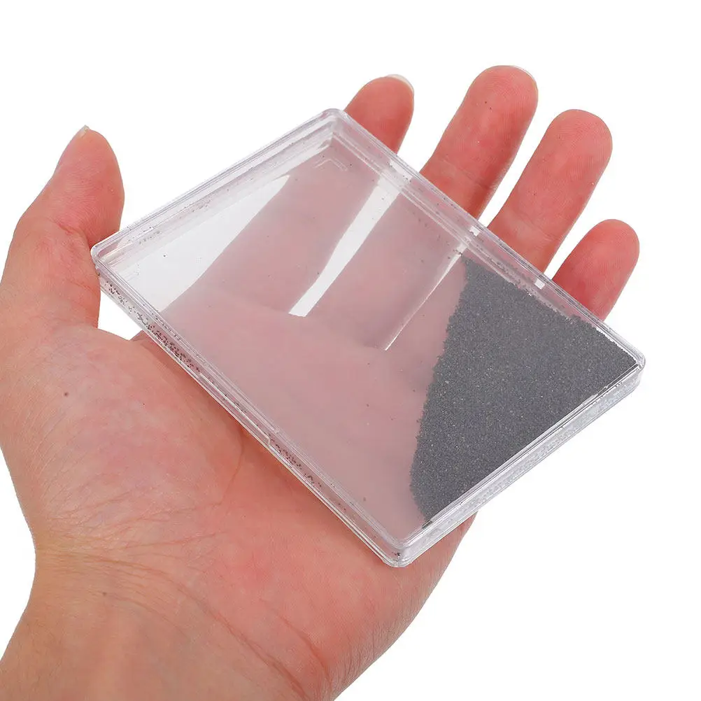 

2 Boxes Iron Powder Physics Box Iron Filings Case for Magnetic Field Experiments Science Education Physics Teaching Instrument