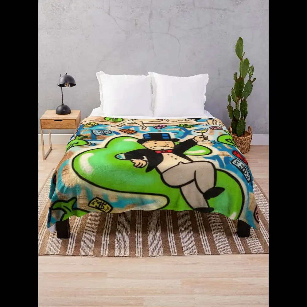 

Swimming Alec Throw Blanket Soft Cozy Plaid Design for Living Room Couch Bed Home Decor Throw