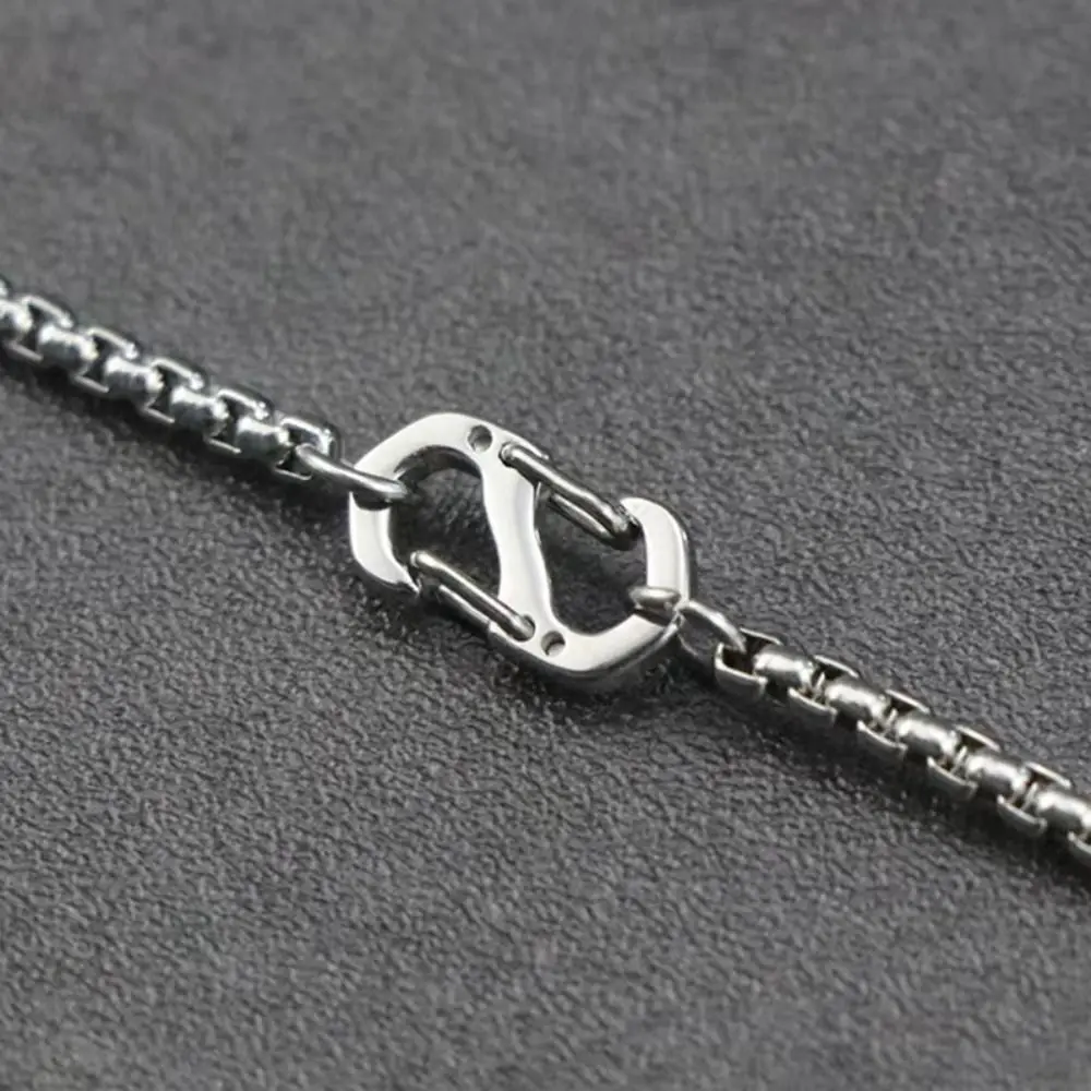 Stainless Steel S-Type Carabiner Set 5