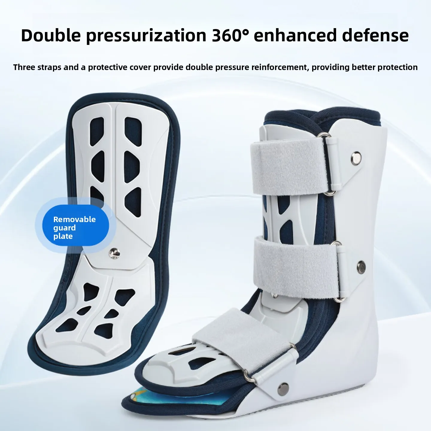 Kids Ankle Brace Right L Size 29-35 Cartoon Support for Sprain Fracture Foot Joint Stabilization Rehabilitation 아동 발목 보호대