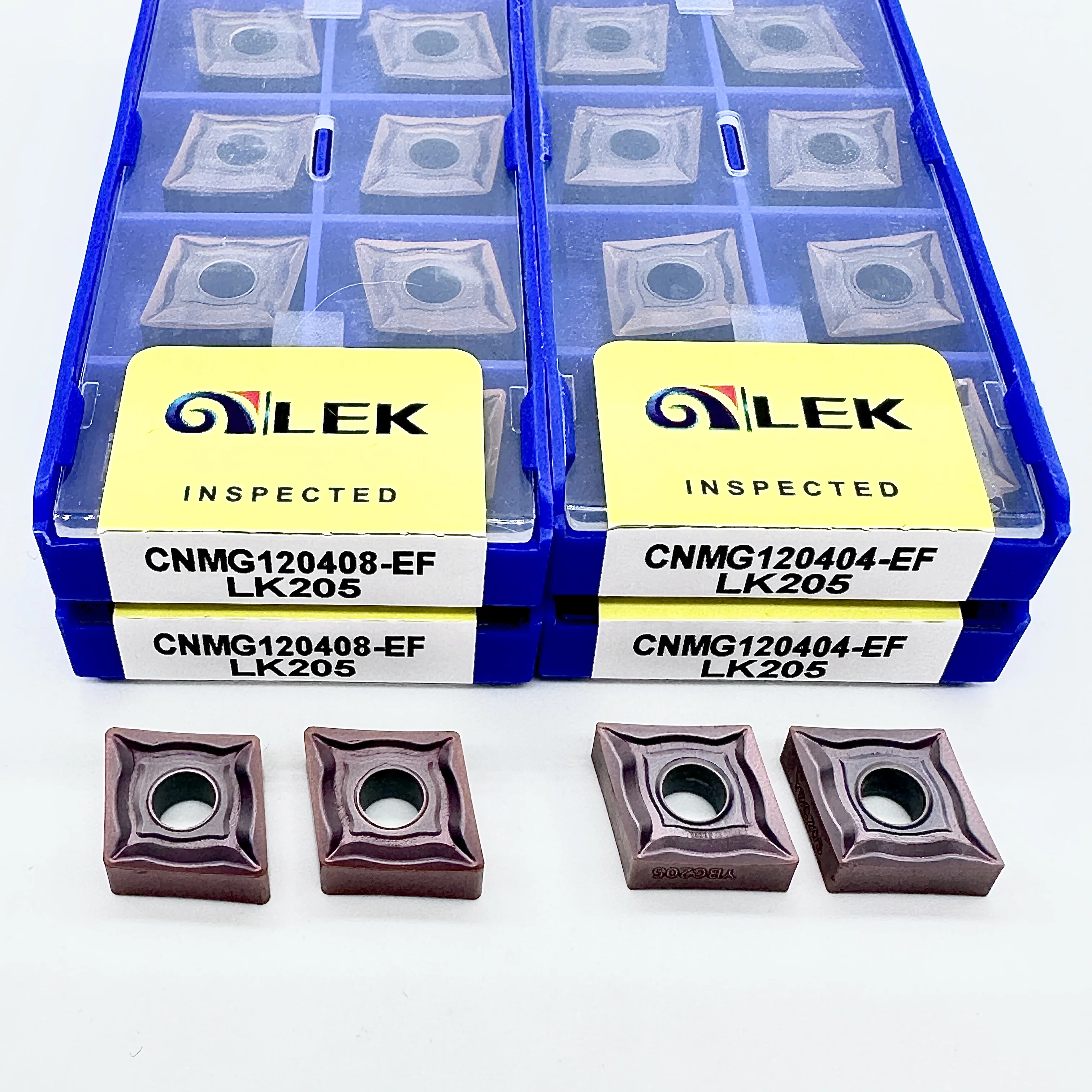 

CNMG120404 CNMG120408-EF LK205 Carbide Insert External turning tool CNC lathe steel processing High quality cutting tool
