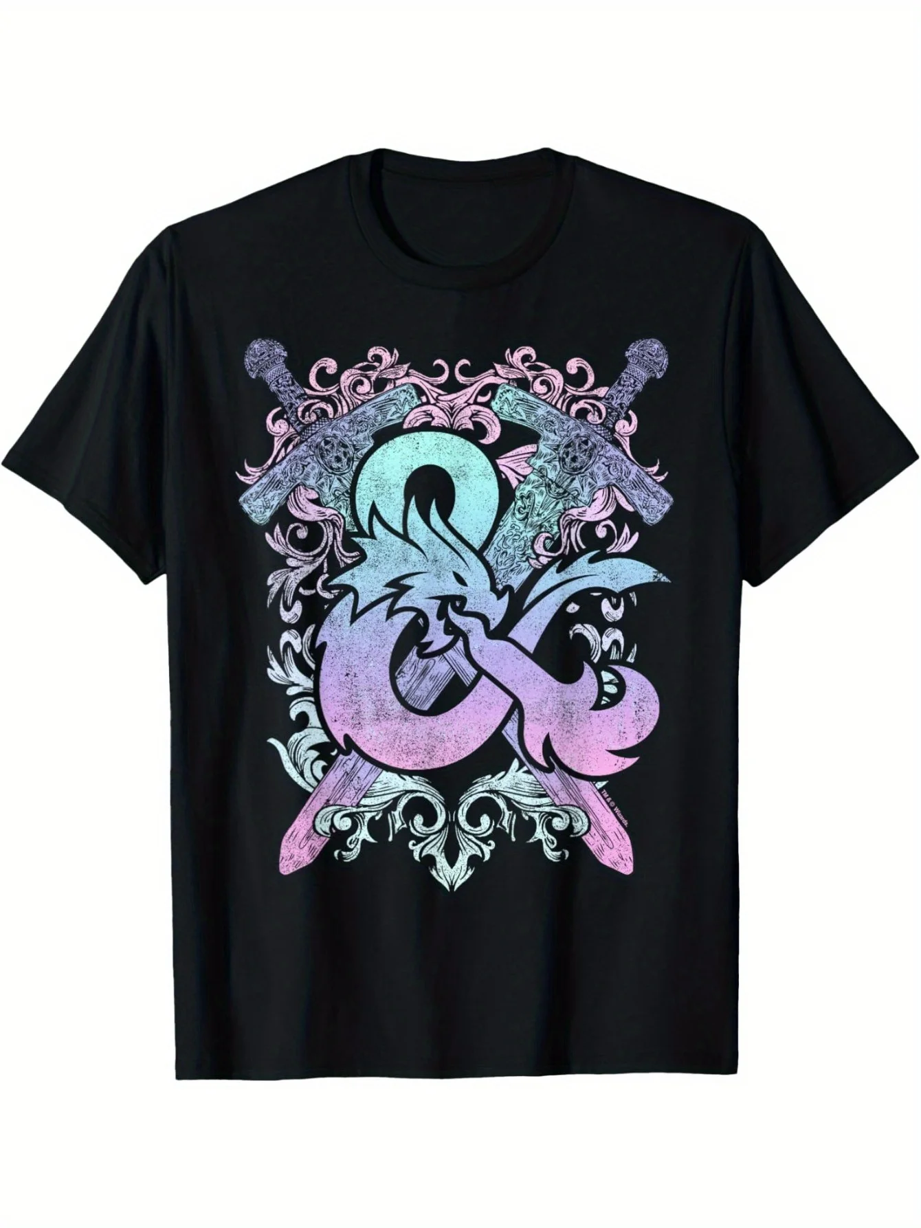

Dungeons & Dragons Ampersand Pastel Logo Men's T-Shirt