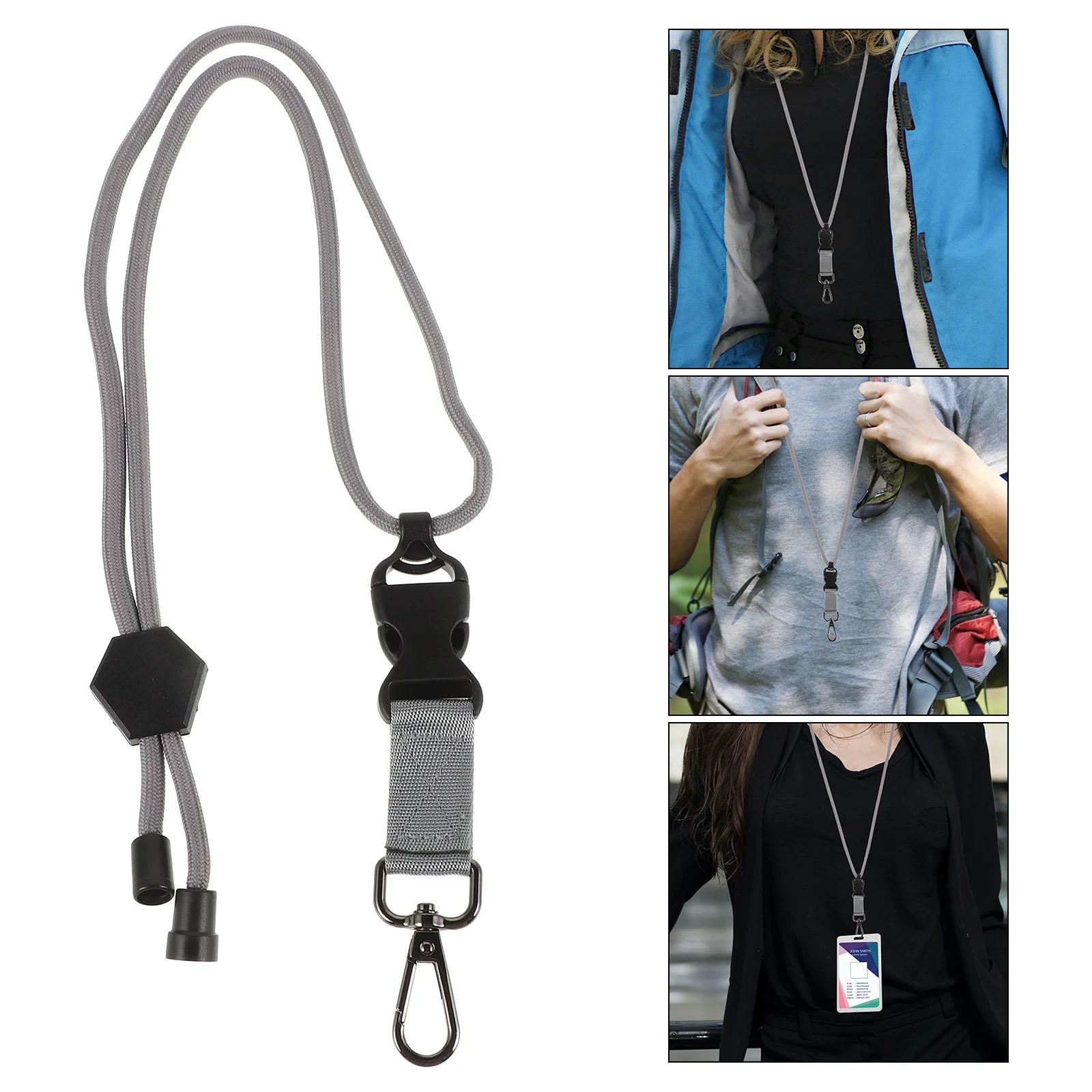 

Durable Breakaway Lanyard for Id Badges and Keys Multi-Function Design Sturdy Construction Easy Access Everyday Wear
