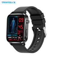 F100 Smart Watch 1.7inch Laser Treatment Body Temperature Blood Glucose SPO2 BP 24H Heart Rate Health Monitoring Smartwatch