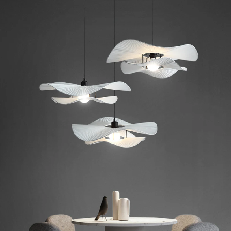 

Nordic Modern Minimalist Fabric Led Ceiling Chandelier For Home Dining Living Room Bedroom Decor Light Restaurant Pendant Lamp