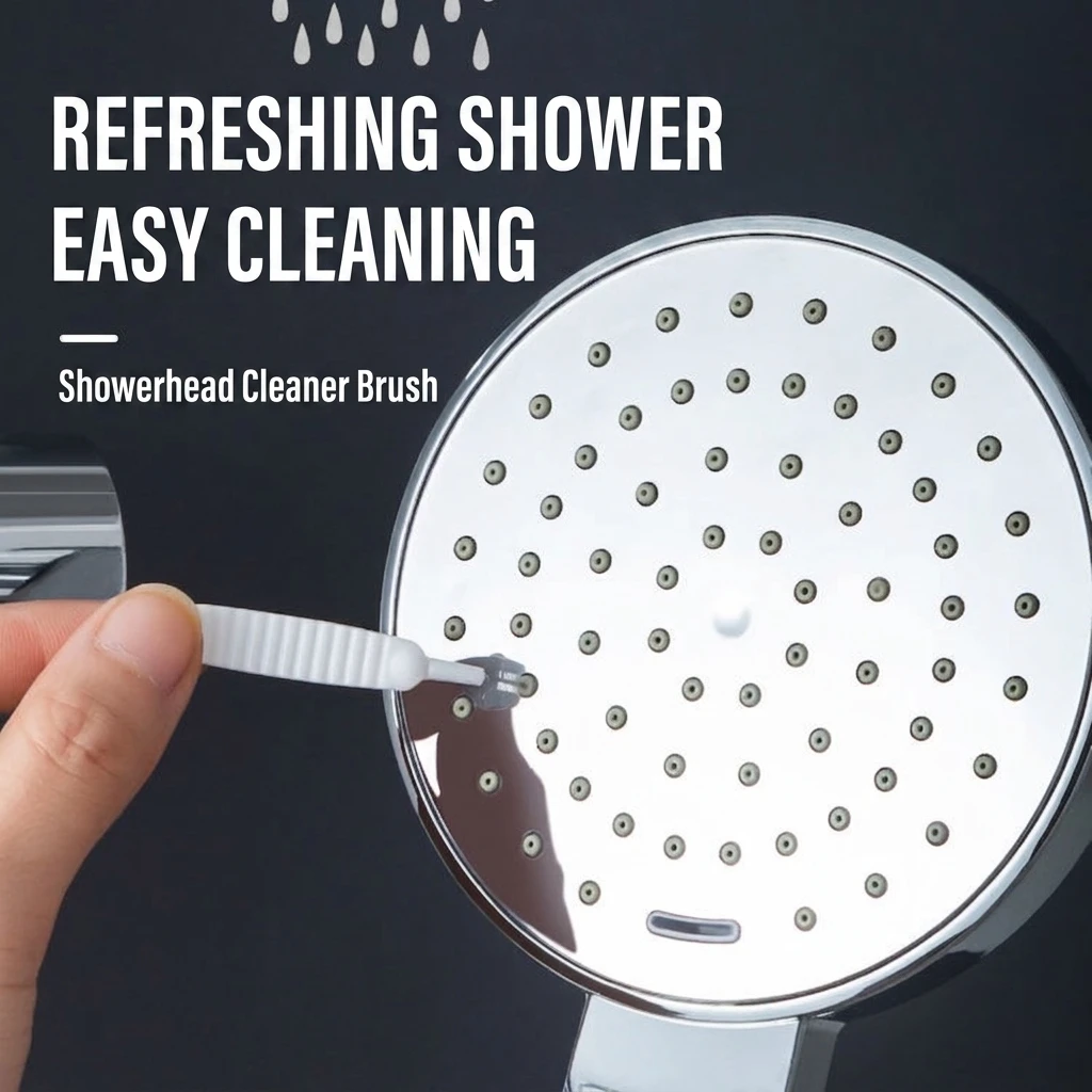 5-Mode High-Pressure Handheld Shower Set, Includes Hose, Adjustable Mount, 10 Cleaning Brushes, and PTFE Tape; Bathroom Shower Set; For Shower Use Only / For Bathtub Use Only; Easy to Hang; Water-Saving Showerhead