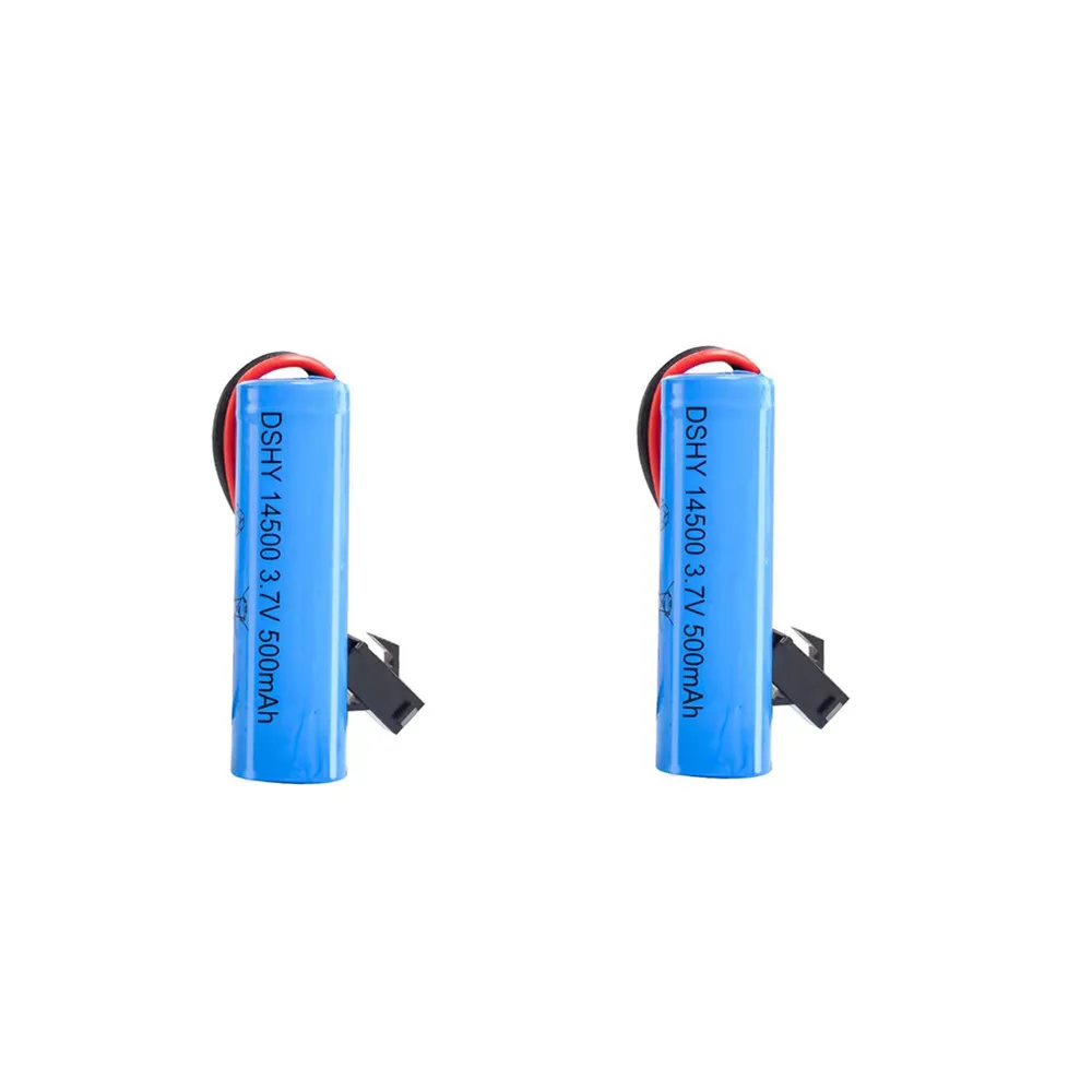 JJRC Q85 RC Tank Battery 3.7V 500mAh SM-2P plug Charging Cable Q85 Rc Tank parts