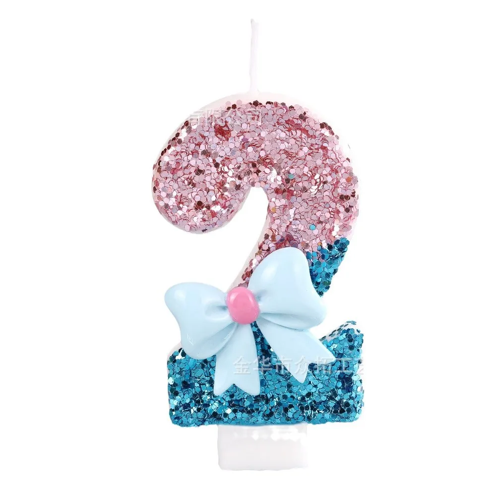 شموع رقمية مبتكرة ورومانسية ومتألقة، شموع عيد ميلاد خالية من الدخان، كعك عيد الميلاد، المكونات، مستلزمات الحفلات، الزينة