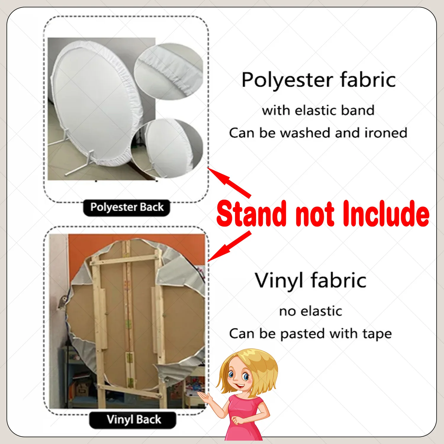 Round Pink Minnie Mouse Theme Birthday Party Baby Shower Decoration Backdrop Circle Poster Photograph Studios Decor Props