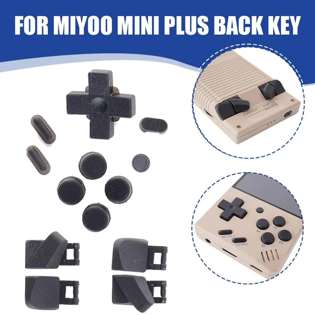 For Miyoo Mini PLUS Better Buttons Kit Professional Game Key Back Buttons  Modification Shoulder Modified Accessories DIY H4T8