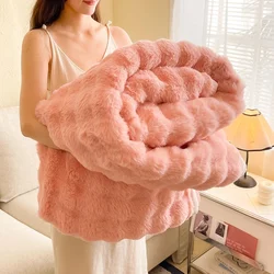 New Plush Velvet Flat Sheets Heavyweight Bed Sheet King Sheets for Winter Warm Single Queen Blanket Bedspreads