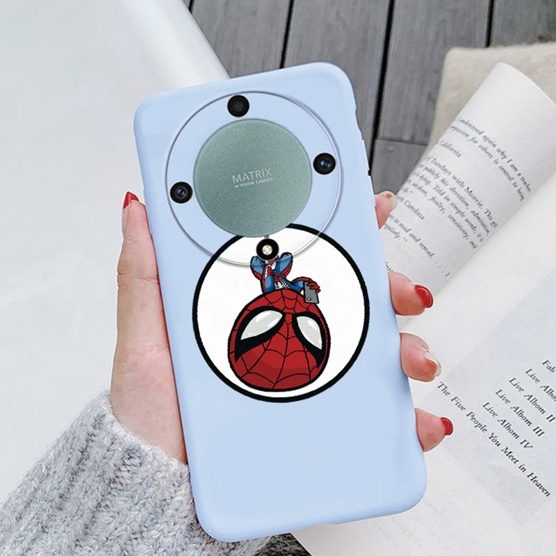 Чехол для телефона Honor X6 X8 X9a Magic 5 6 Lite X9b X8a X7a X6a X8b X6b X5b 50 Lite Huawei Mate 20 Pro Marvel Spider Man с рисунком