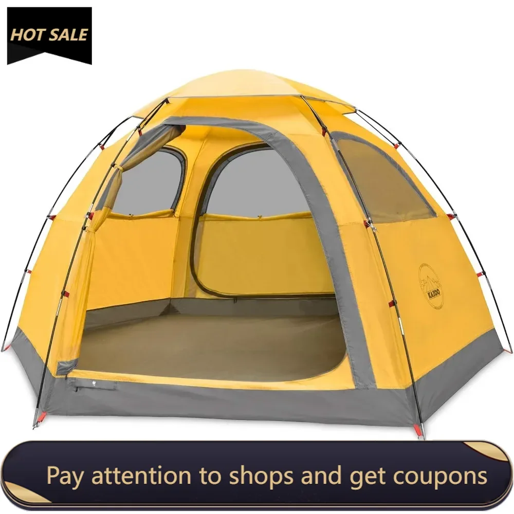 

Outdoor Camping Tent 2/4 Person Waterproof Camping Tents Easy Setup Two/Four Man Tent Sun Shade 2/3/4 People Freight free