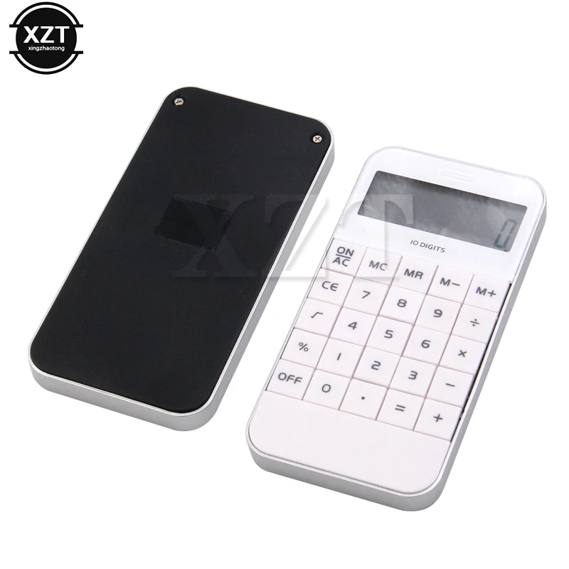 Portable Pocket Electronic Calculator 10 Digits Display Calculate Calculator Simplicity Fashion Mini Arithmetic Calculator