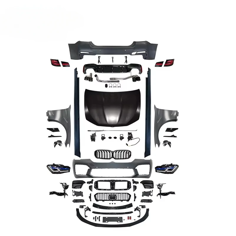 

Car surround suitable for BMW 5 Series F10_ F18 to G30_ G38 old model to new bumper modification