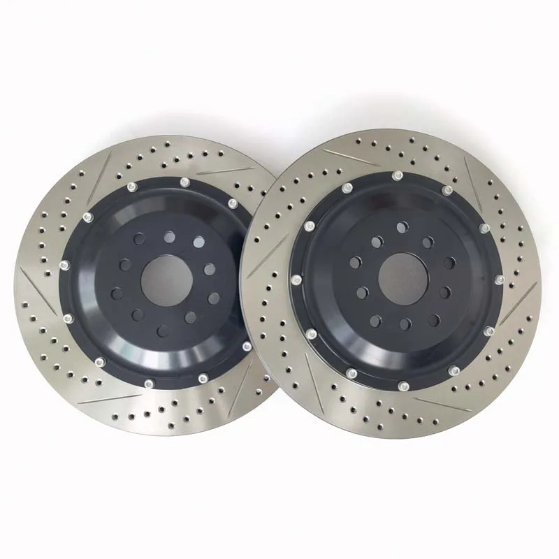 2 Piece Big Rotor Upgrade Caliper Rotor 355*32mm Auto Racing Fully Floating Solid Brake Disc