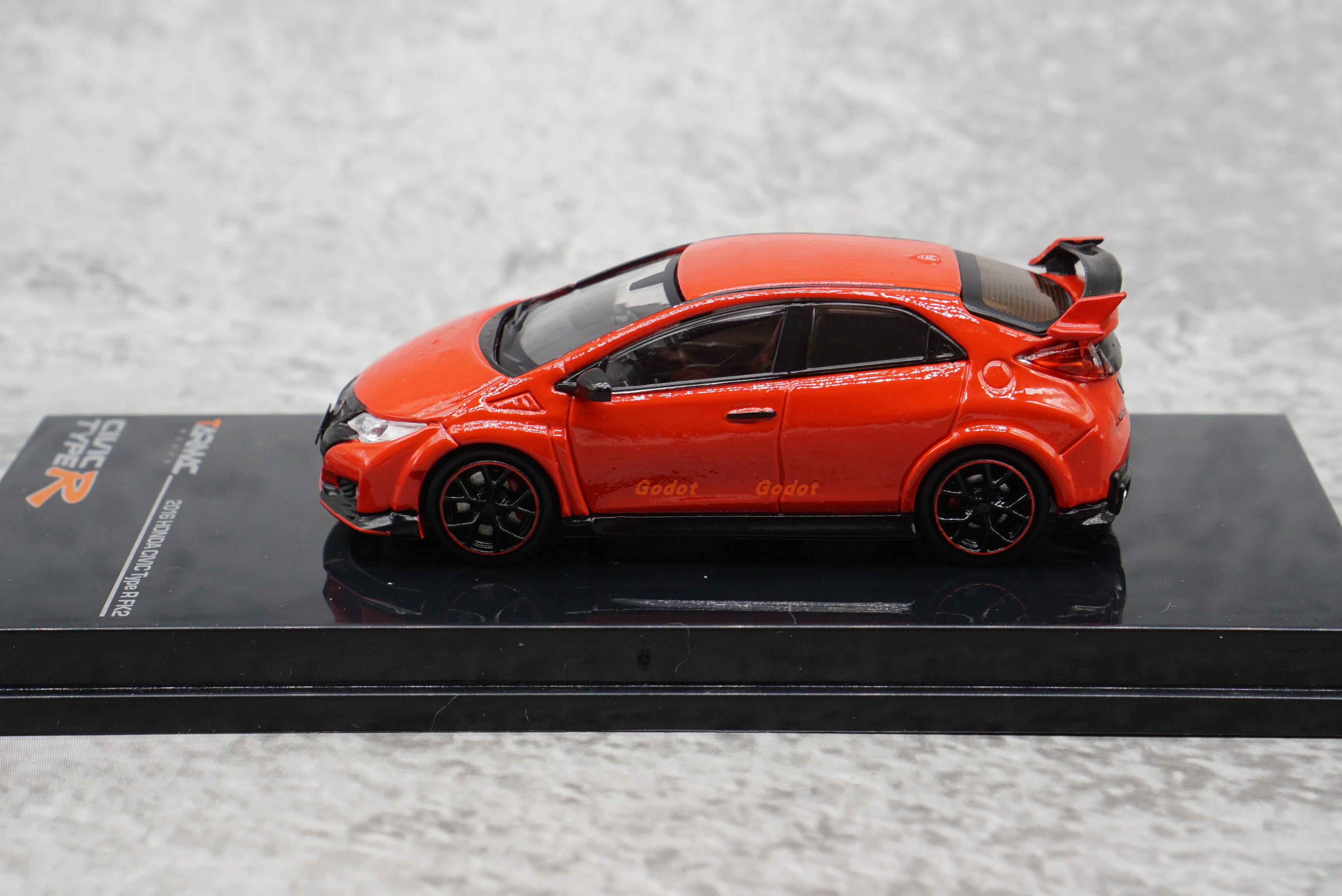 1:64 Scale Diecast Alloy Civic CIVIC FK2 Toys Cars Model Classic Nostalgia Adult Collectible Souvenir Gifts Static Display