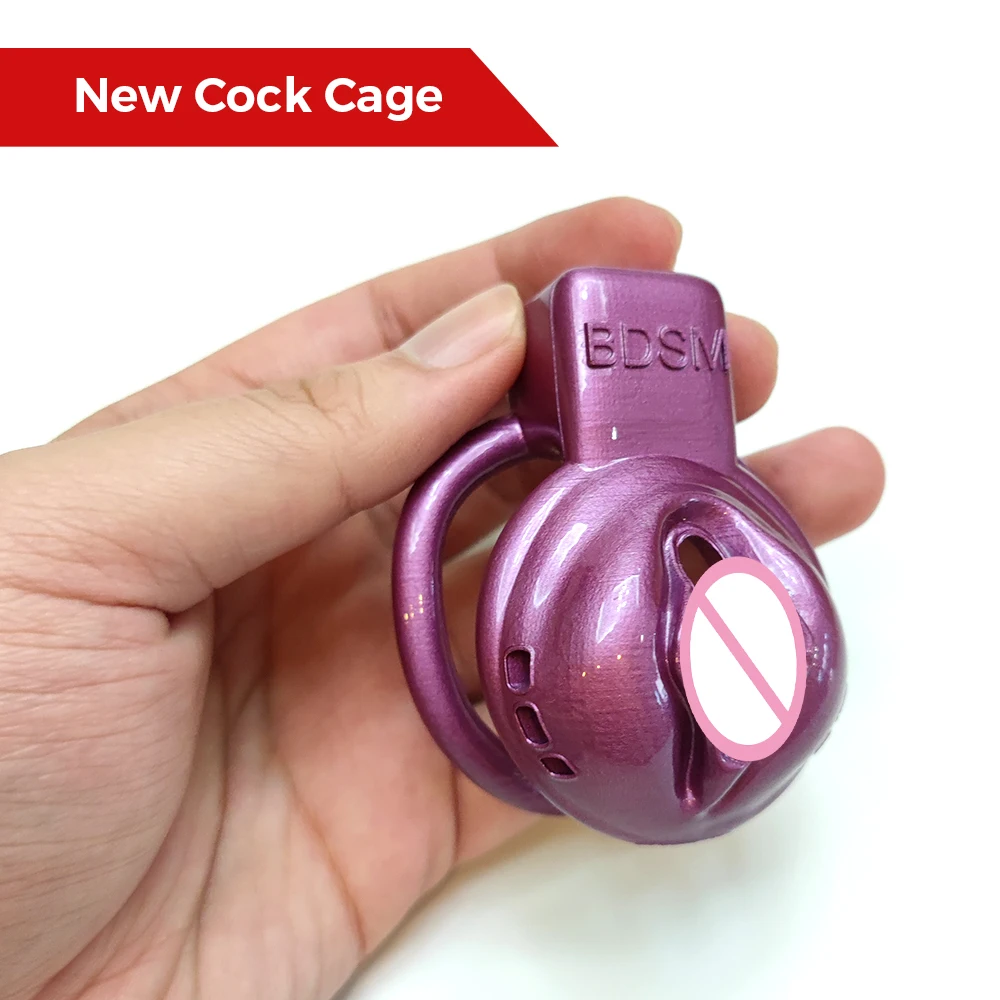 BDSM Pussy Vaginal Chastity Cage Devices Small Male Bondage Cock Cage Slave Penis Ring Sex Shop 18+ Gay Ladyboy Sex Toy for Men