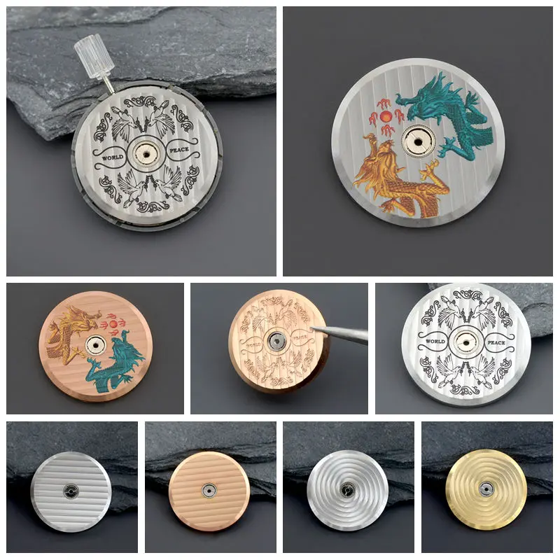 NH35 NH36 Bagian Jam Tangan Rotor Palu Otomatis Berat Berosilasi untuk NH34 NH35 NH36 NH38 4R 6R 7S Gerakan Otomatis Osilatin