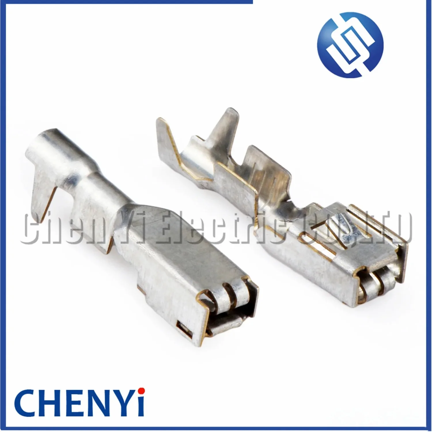 50 szt. 2.8mm żeńskie złącze kablowe zaciskane z mosiądzu, cynowane, piny do łączenia kabli 968075-2 1355950-2 968678-2 do wtyczek.