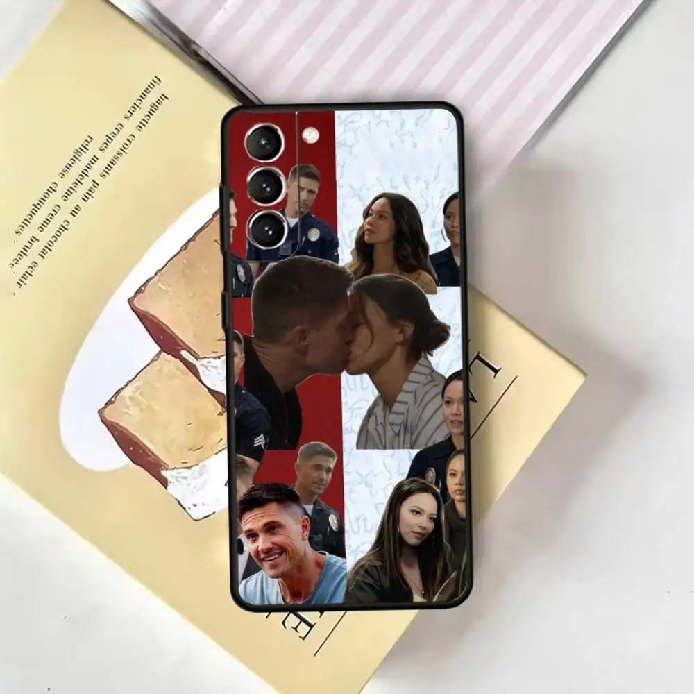 Tim Bradford Rookied telefoonhoesje voor Samsung GalaxyA13,21s,22,31,32,52,53,71,72,73, zachte zwarte cover