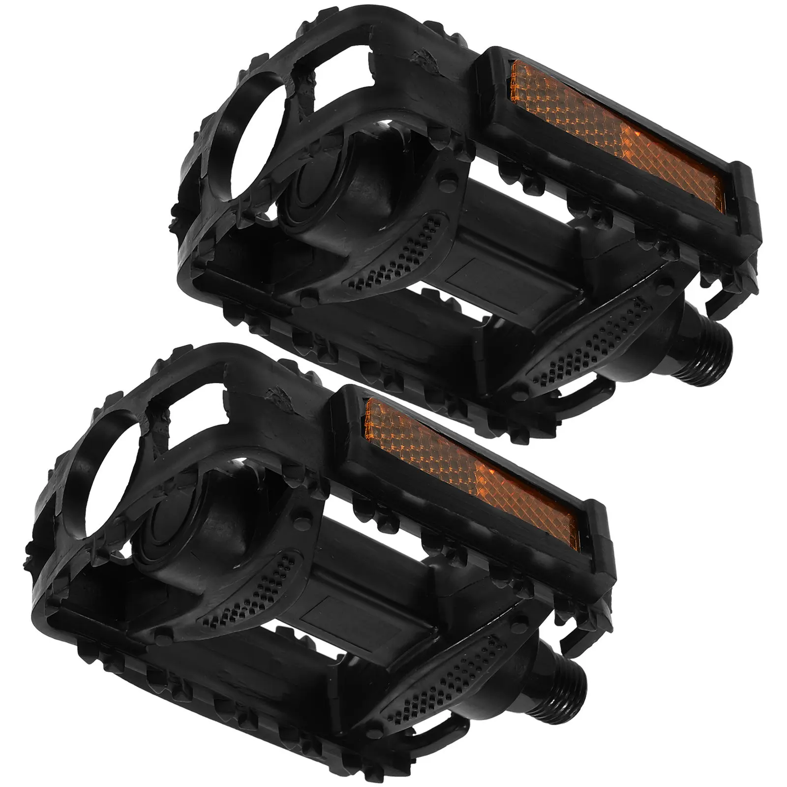

1Pair Kids Bike Pedals Wide Platform Anti-Skid Plastic Cycling Replacement Pedals for Mountain Bike Outdoor Use