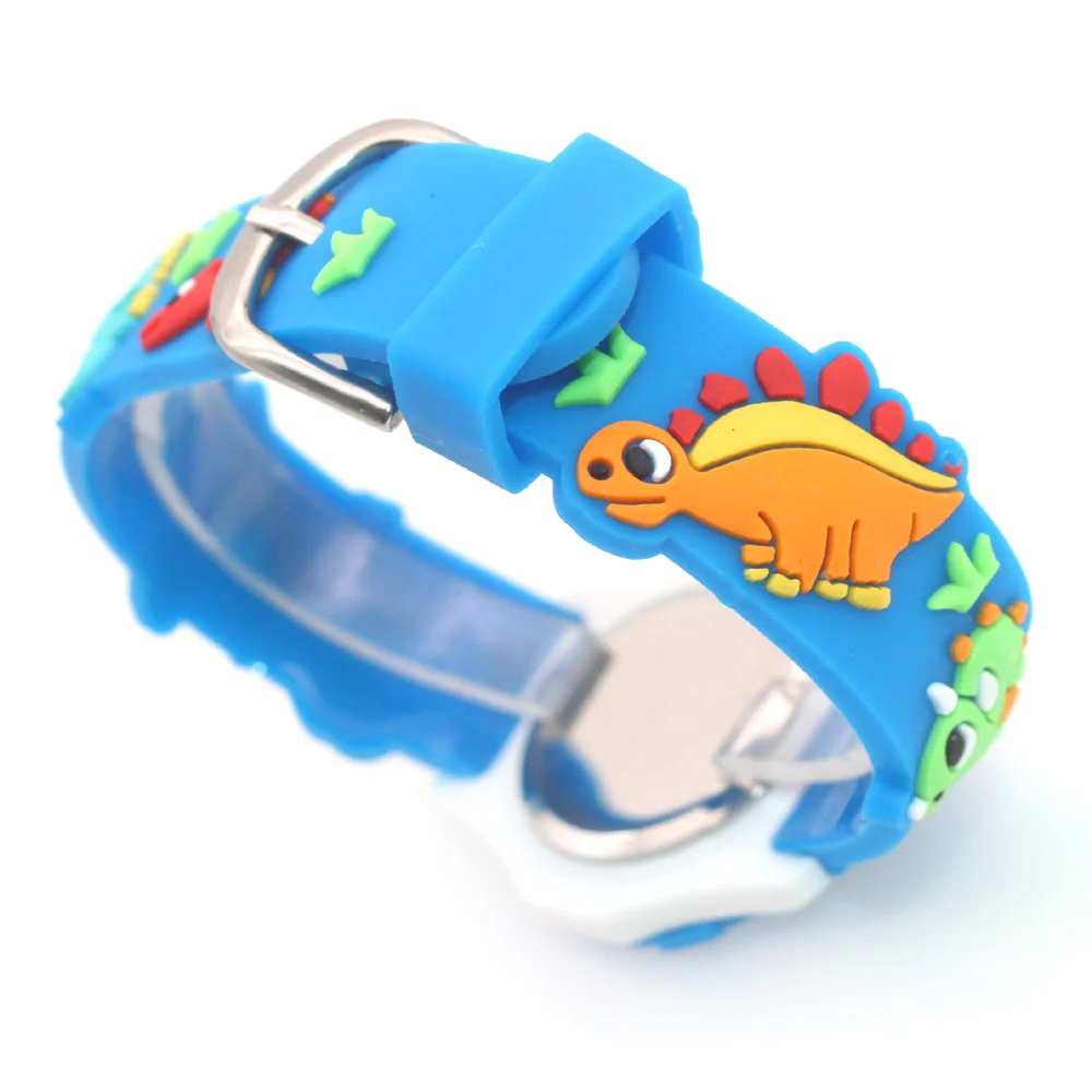 New Fashion Colorful Cartoon Dinosaur Student Children's Watch Quartz Watches Electronic Watch Kids boys watches