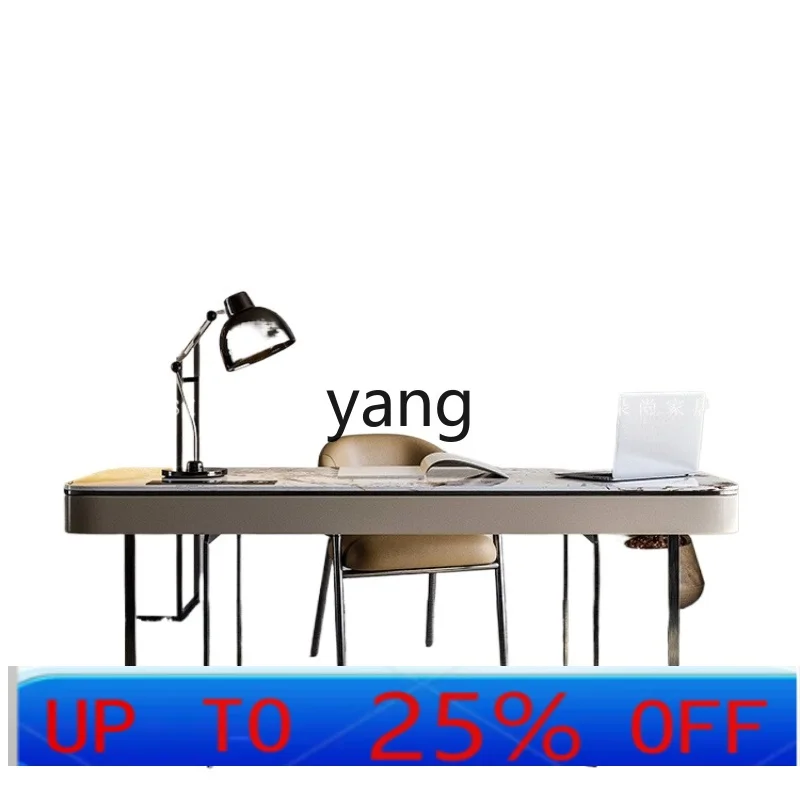 CX minimalist desk office home computer desk post-modern light luxury writing desk simple high-end slate