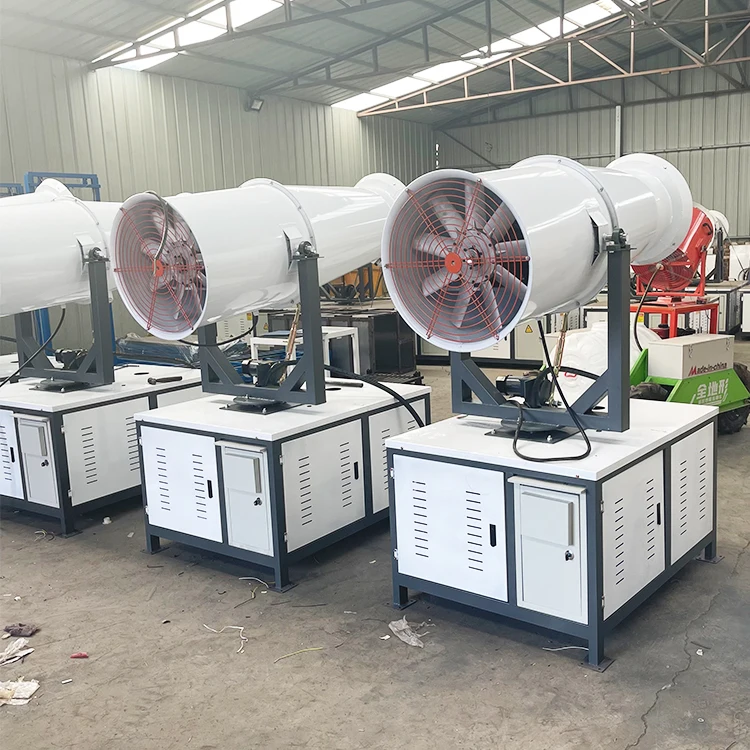Hotsale Sprayer Cannon Industrial Sprayer 100m Water Mist Fog Cannon Machine for Dust Suppression Dumping Ground Landfill