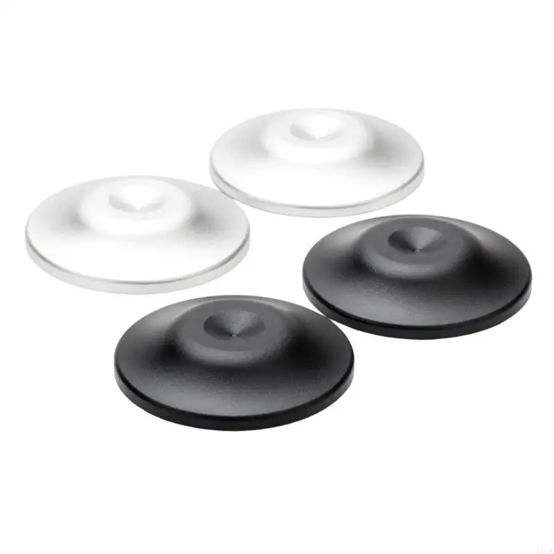 

U0DB 2PCS Aluminum Slip Proof Isolation Feet Pad Auditory Devices Reduce Vibration